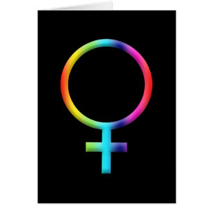 Regenbogen-Venus-Symbol Astrologie Tierkreiszeiche