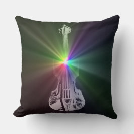 Regenbogen-Violine Kissen