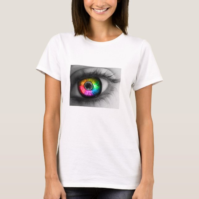 Regenbogen-Vision T-Shirt (Vorderseite)