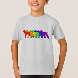 Regenbogen Vizsla T-Shirt
