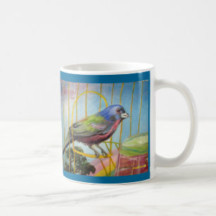 Regenbogen-Vogel-Tasse Tasse