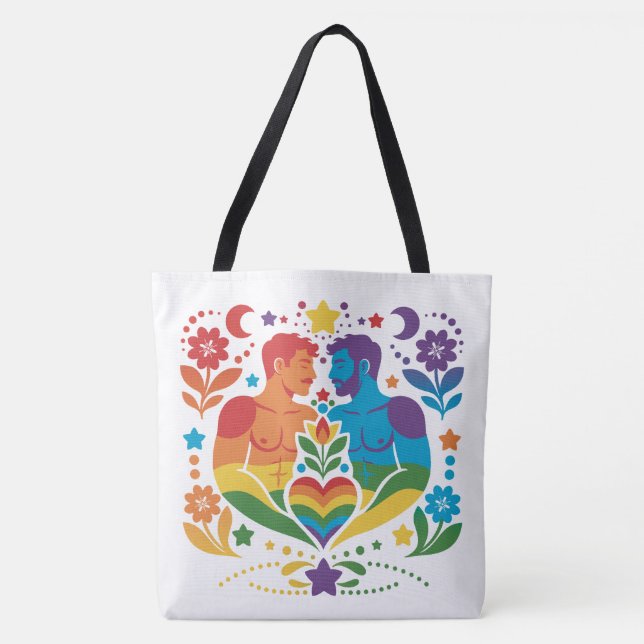 Regenbogen-Volks kunst-Stolz-Garten (Vorderseite)