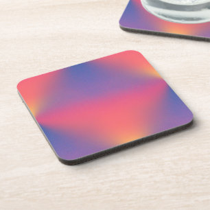 Regenbogen von Colors Diamond Shapes Getränkeuntersetzer