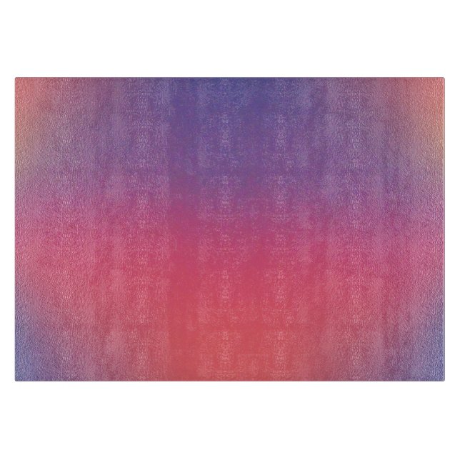 Regenbogen von Colors Diamond Shapes Schneidebrett (Vorderseite)