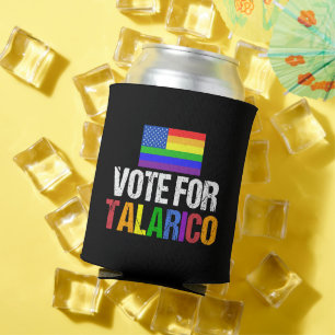 Regenbogen-Wahl für Talarico 2026-Wahl Dosenkühler