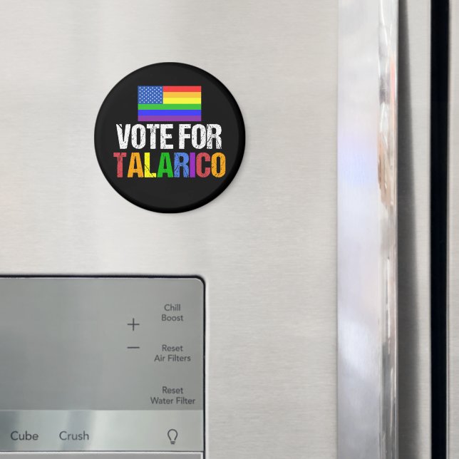 Regenbogen Wähle Talarico 2026 Wahl Magnet (In Situ (Kühlschrank))