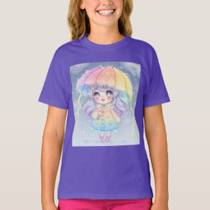 Regenbogen während eines Sturms von Natasha Us T-Shirt