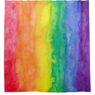 Regenbogen-Wäsche-Duschvorhang Duschvorhang