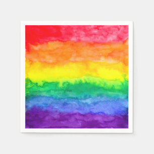 Regenbogen-Wäsche-Servietten Serviette