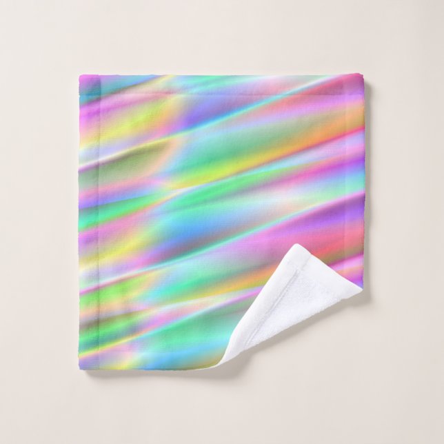 Regenbogen Waschlappen (Waschlappen)