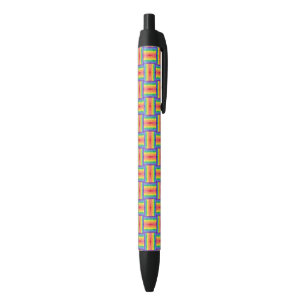 Regenbogen-Webart-Muster-Stift Kugelschreiber