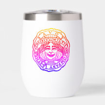 Regenbogen-Weinbecher
