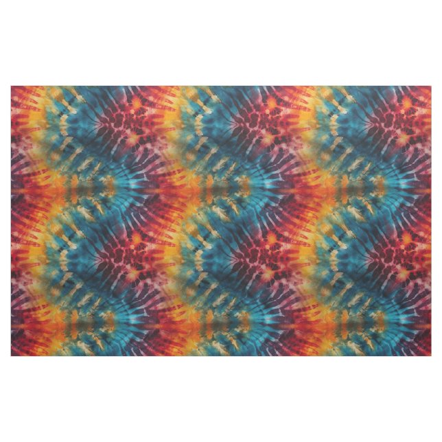 Regenbogen-Welle-Tie-Dye Stoff (Yard (91,4 cm))