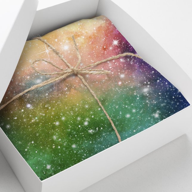 Regenbogen-Weltraum-Galaxie Seidenpapier (Von Creator hochgeladen)