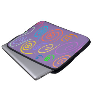 Regenbogen-Wirbel Laptop-Hülle Laptopschutzhülle