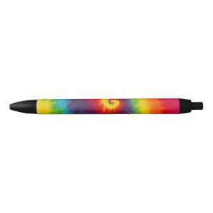 Regenbogen-Wirbel-Tie-Dye-Groovy-Kühle-Farben Kugelschreiber