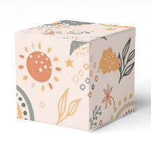 Regenbogen Wolken Sonnenmuster, Erdtöne