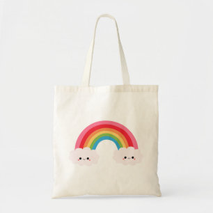 Regenbogen-Wolken-Taschen-Tasche Tragetasche