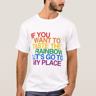 REGENBOGEN WORTE T-Shirt