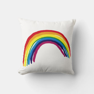 REGENBOGEN WURF KISSEN