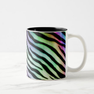 Regenbogen Zebra Tasse