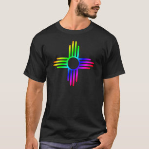Regenbogen Zia T-Shirt