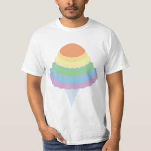 Regenbogen Zuckerwatte  T-Shirt