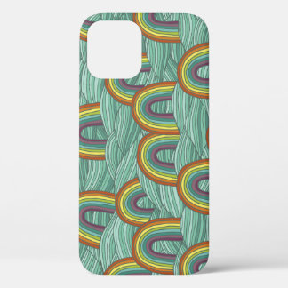 Regenbogenart: HandGezeichnet Vintage Zusammensetz Case-Mate iPhone Hülle