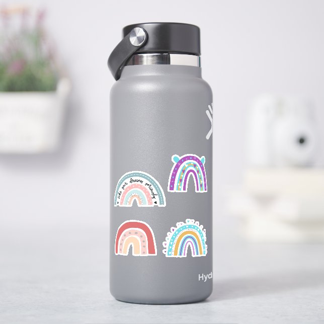 Regenbogenaufkleber Aufkleber (HydroFlask)