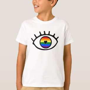 Regenbogenauge T-Shirt