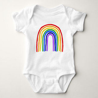 Regenbogenbabybodysuit Baby Strampler