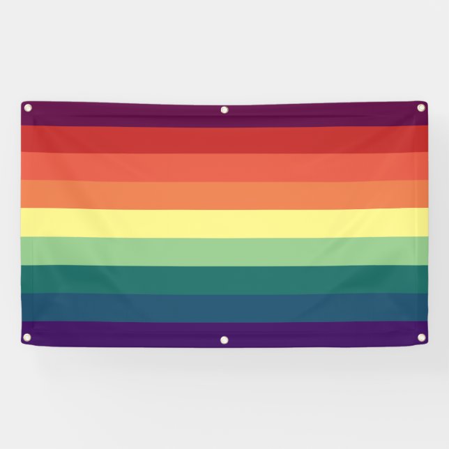 Regenbogenbanner Banner (Horizontal)
