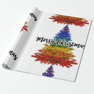 Regenbogenbaum Geschenkpapier