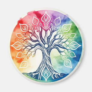Regenbogenbaum Magnet
