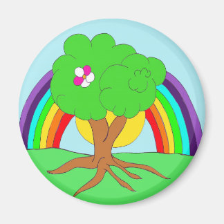 Regenbogenbaum Magnet