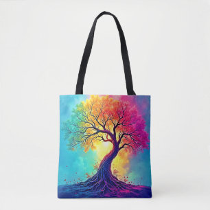 Regenbogenbaum: Wurzeln unendlicher Hoffnung Kunst