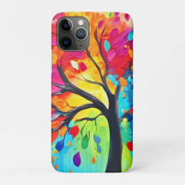 Regenbogenbäume Case-Mate iPhone Hülle