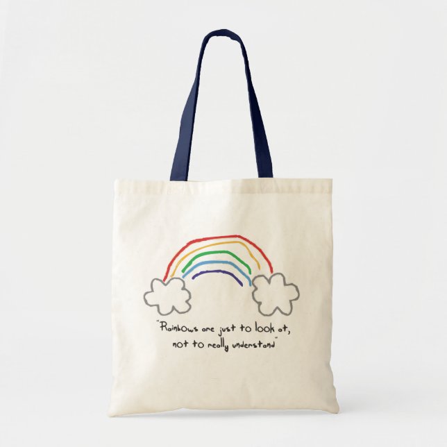 Regenbogenbeutel Tragetasche (Vorne)