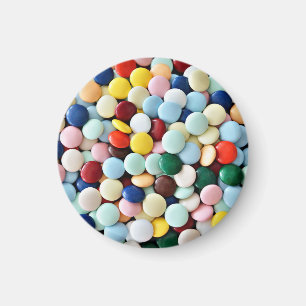 Regenbogenbonbons Magnet
