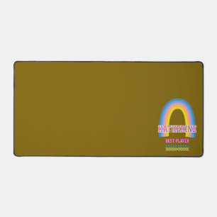 Regenbogenbraun Schreibtischunterlage