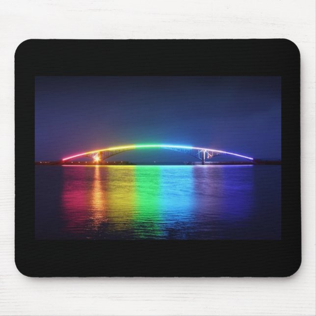 Regenbogenbrücke mousepad (Vorne)
