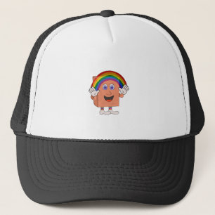 Regenbogenbuch Truckerkappe
