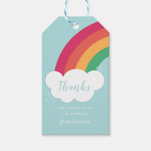 Regenbogendankeschön-Kinder-Geburtstagsgeschenk-An Geschenkanhänger