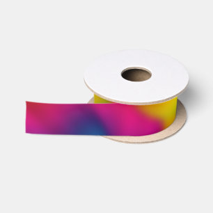 Regenbogendesign Satinband