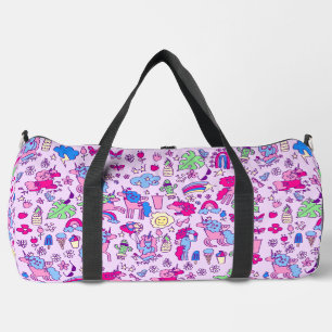 Regenbogendoodell Duffle Bag