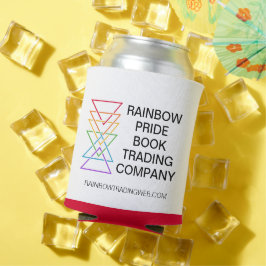 Regenbogendreieck Unternehmen Gay Pride Logo Dosenkühler