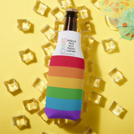Regenbogendreieck Unternehmen Gay Pride Logo Flaschenkühler