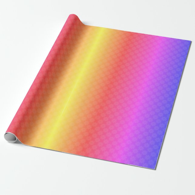 Regenbogeneffekt Geschenkpapier (Ungerollt)
