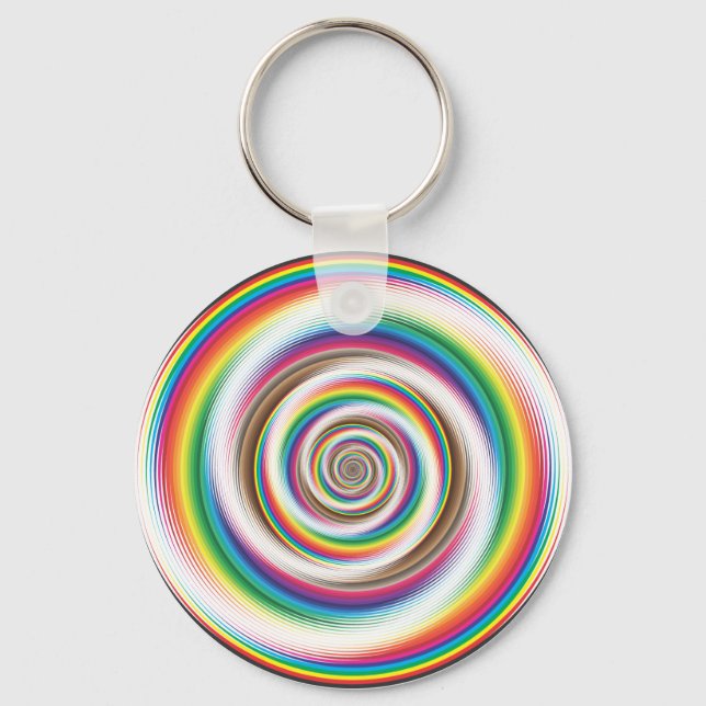 Regenbogeneffekt Schlüsselanhänger (Vorderseite)
