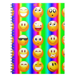 Regenbogenemoji Notizblock